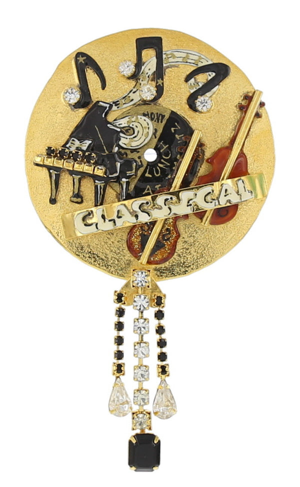 Classical Music Cluster Pin