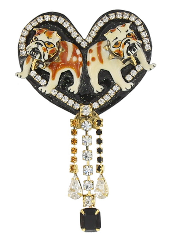 Bulldog Cluster Pin
