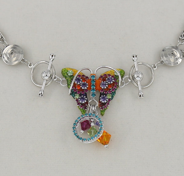 Flutterby Links Rhodium