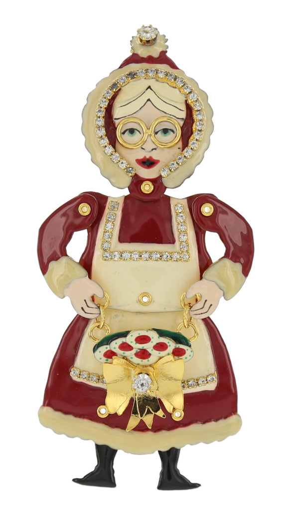 Small Mrs. Claus Pin