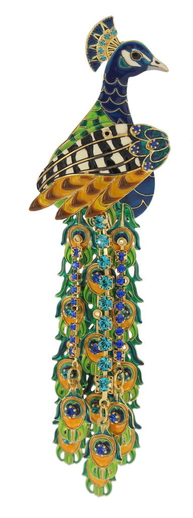 Peacock Pin